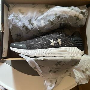 Size 12 men’s Underarmour sneakers. Brand new. UA charged rogue